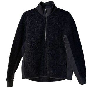 LULULEMON Tundra Trek 1/2 Zip Sherpa Fleece Jacket Coat medium